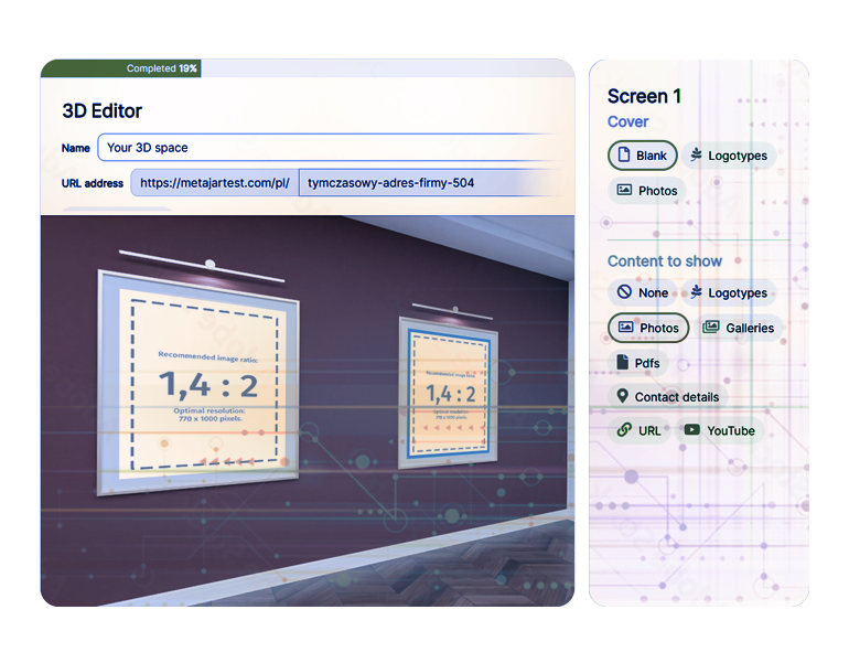 Metajar - Create 3d websites in the simplest way you can imagine, don’t waste your money for it. Anymore.